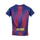 CAMISA FEMININA DO BARCELONA 25/26 VERMELHO E AZUL